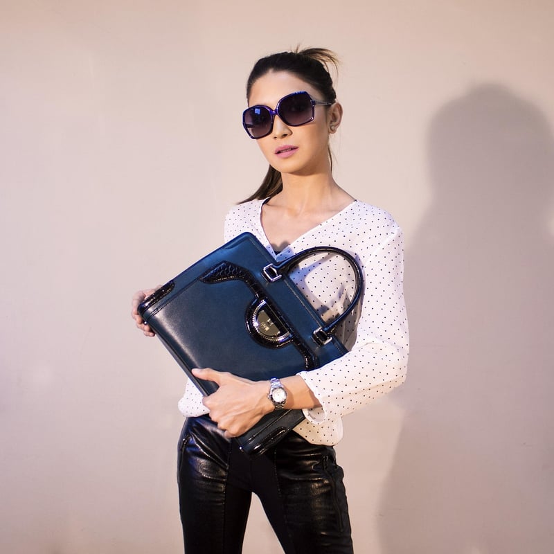 Newspaper Clutch
